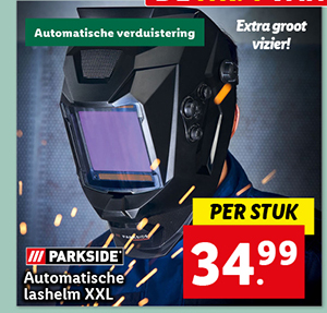 Parkside Automatische lashelm