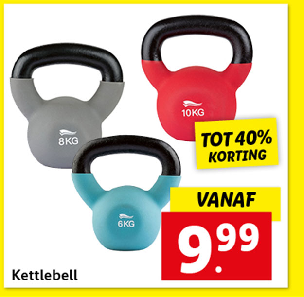 CRIVIT Kettlebell 6, 8 of 10 kg