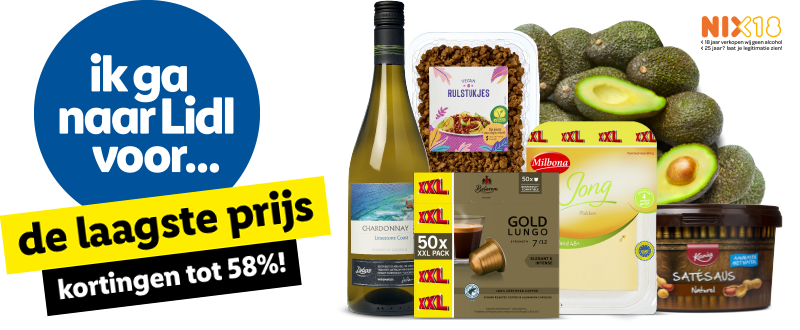 Ik ga naar Lidl voor... de laagste prijs!