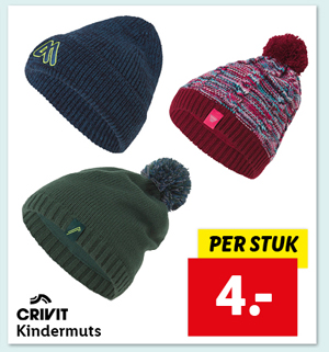 CRIVIT Kinder muts