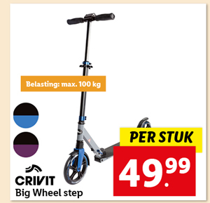 CRIVIT Big Wheel step