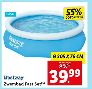 Bestway Zwembad Fast Set™ Ø305 x 76 cm