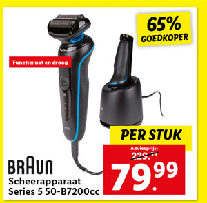 BRAUN Scheerapparaat Series 5 50-B7200cc