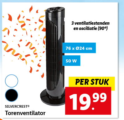 Silvercrest Torenventilator