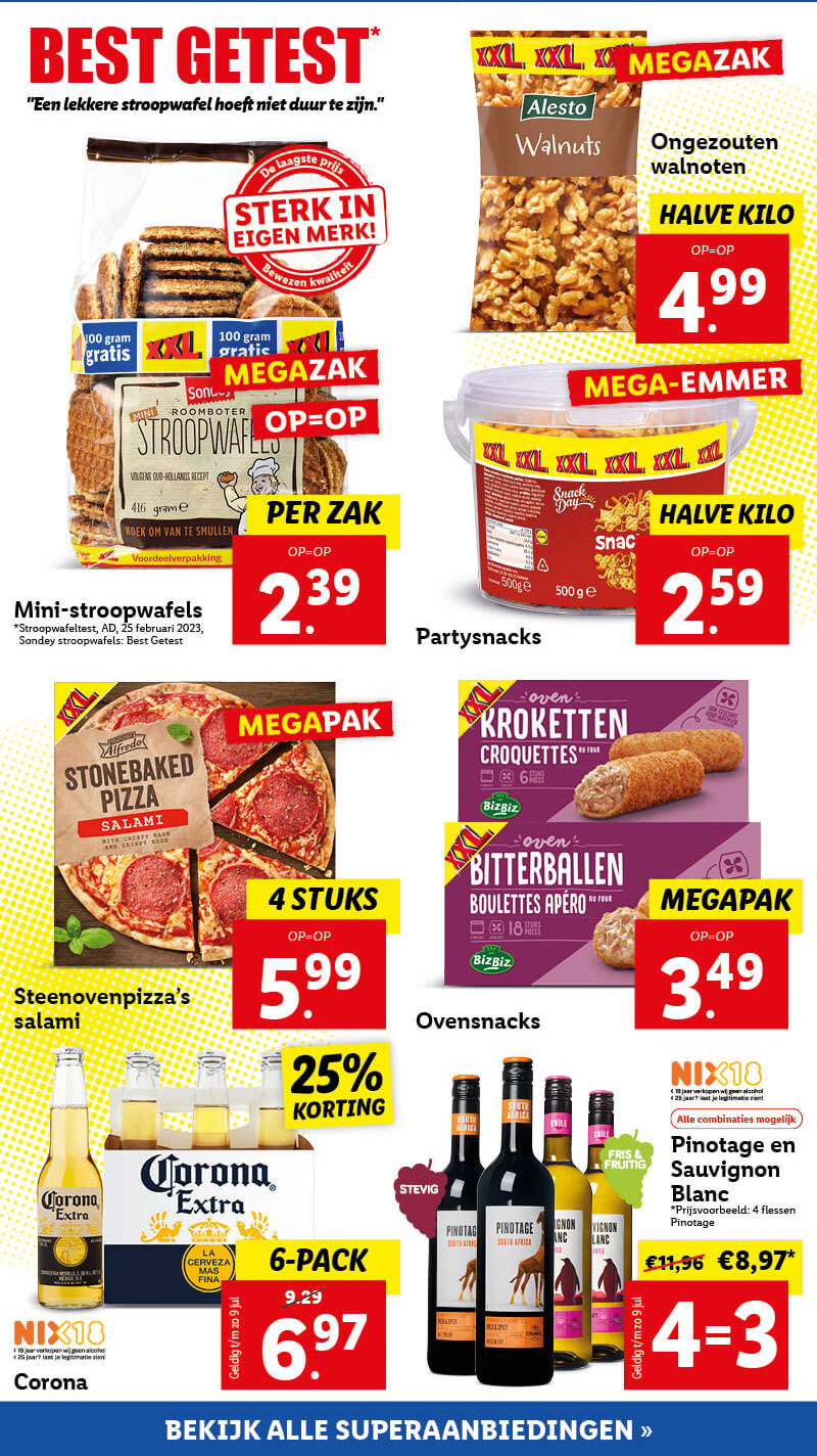 Superaanbiedingen voor superprijzen!