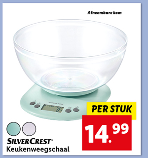 SILVERCREST® KITCHEN TOOLS Keukenweegschaal pastel