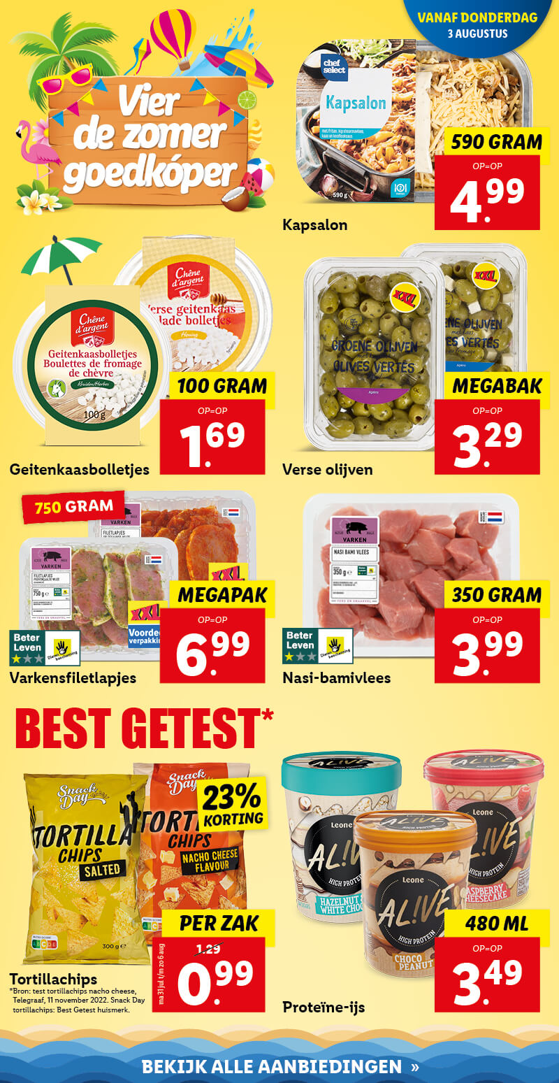 Zomerse Aanbiedingen