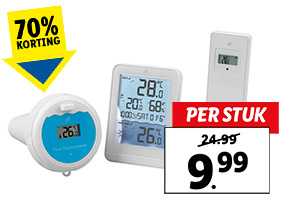 Draadloos temperatuurstation