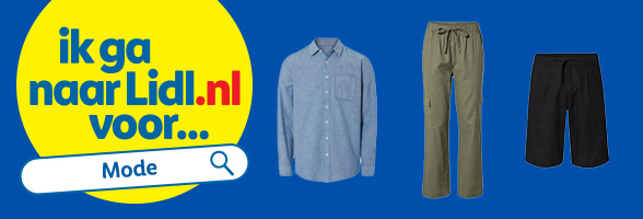 Ik ga naar Lidl.nl voor... mode