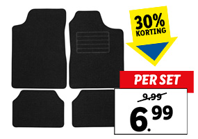 Universele automattenset