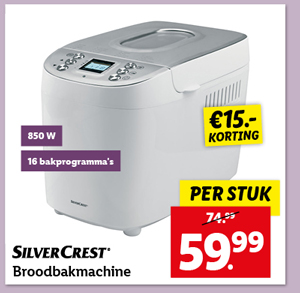Silvercrest Broodbakmachine