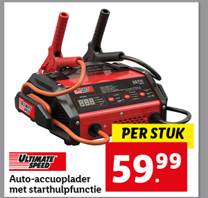 Ultimate speed Auto-accuoplader met starthulpfunctie