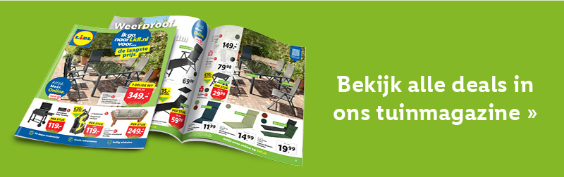 Het nieuwe tuinmagazine van Lidl.nl is uit!