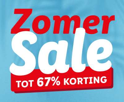 Zomersale: tot 67% korting