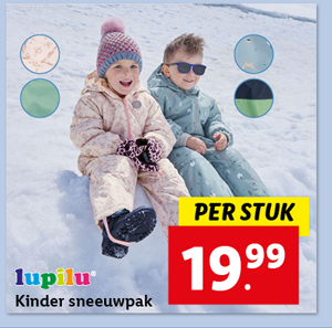 CRIVIT Kinder sneeuwpak