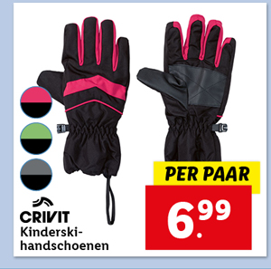 CRIVIT Kinderskihandschoenen