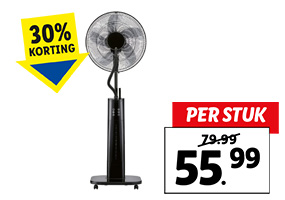 Silvercrest Staande ventilator met vernevelingsfunctie
