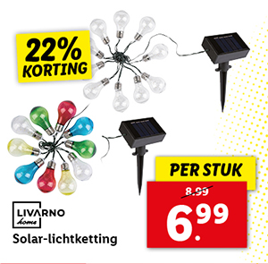 Livarno Home Solar-lichtketting