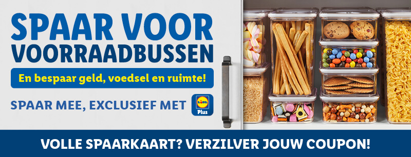 Volle spaarkaart? Verzilver jouw coupon voor voorraadbussen!