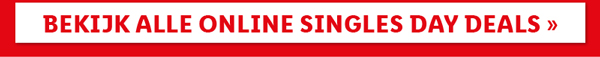 Laatste kans: alleen nog dit weekend de singles day acties!