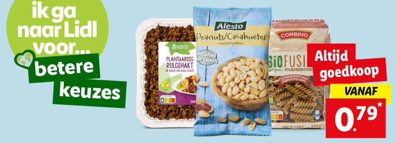 Betere keuzes, maar dan altijd goedkoop