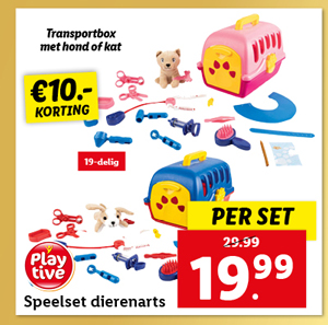 Playtive Speelset dierenarts
