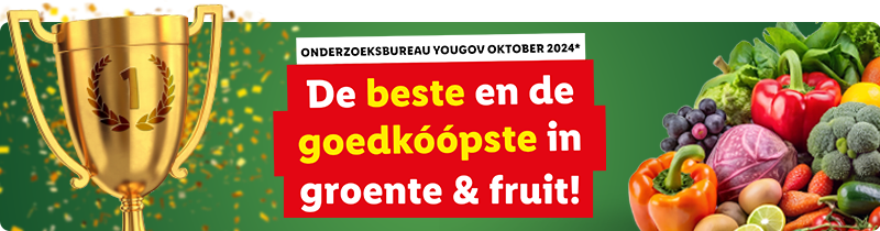 Lidl is 11x de beste in groente & fruit