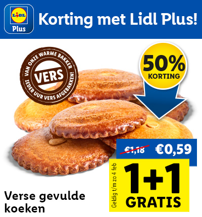 Lidl Plus verse gevulde koeken