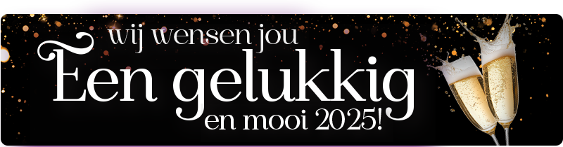 Wij wensen jou een gelukkig en mooi 2025!