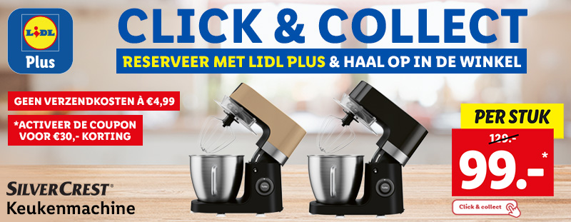 Click & Collect met Lidl Plus