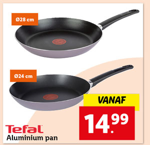 Tefal Aluminium pan 24 of 28 cm