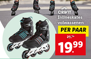 CRIVIT Inlineskates volwassenen