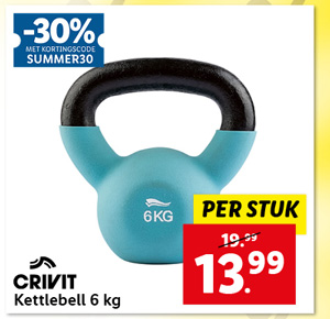 CRIVIT Kettlebell 6 kg