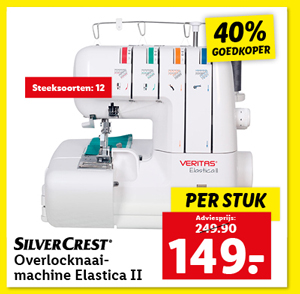 Veritas Overlocknaaimachine Elastica II
