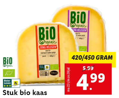 Biologische kaas