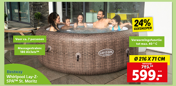 Bestway Whirlpool Lay-Z-Spa™ St. Moritz