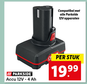 Parkside Accu 12V - 4 Ah