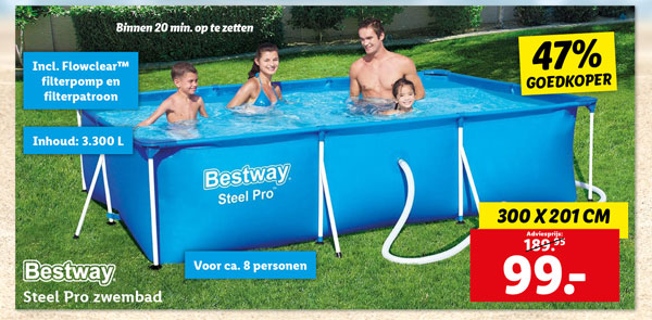 Bestway Steel Pro zwembad