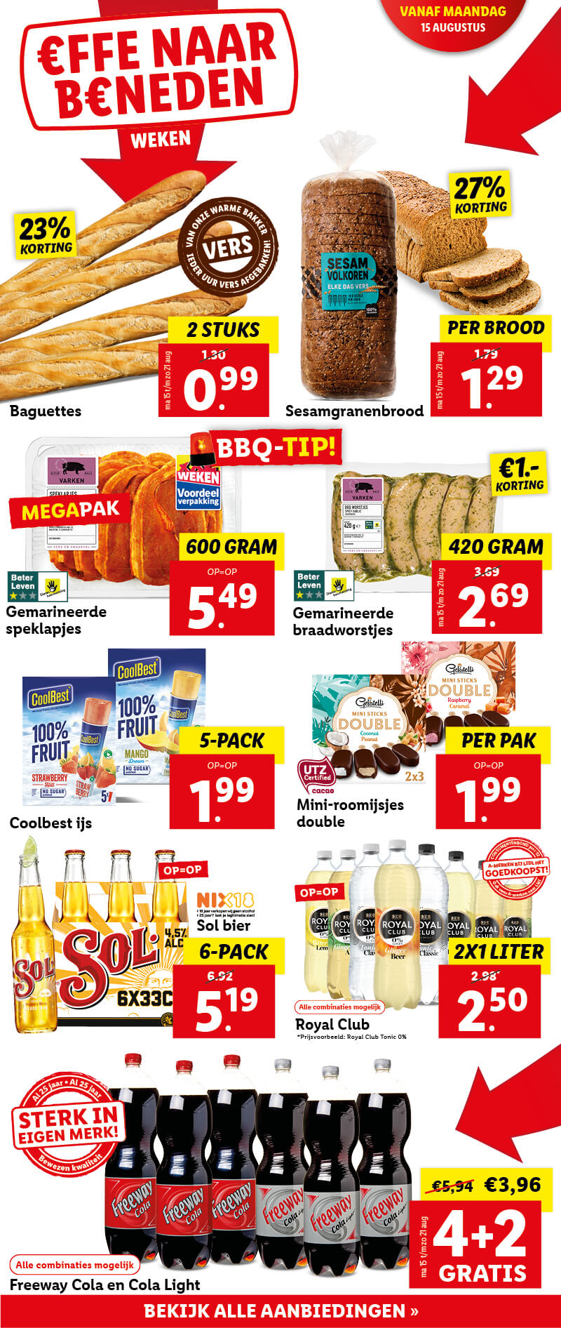 Zomerfeest aanbiedingen