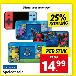 LEXIBOOK Spelconsole