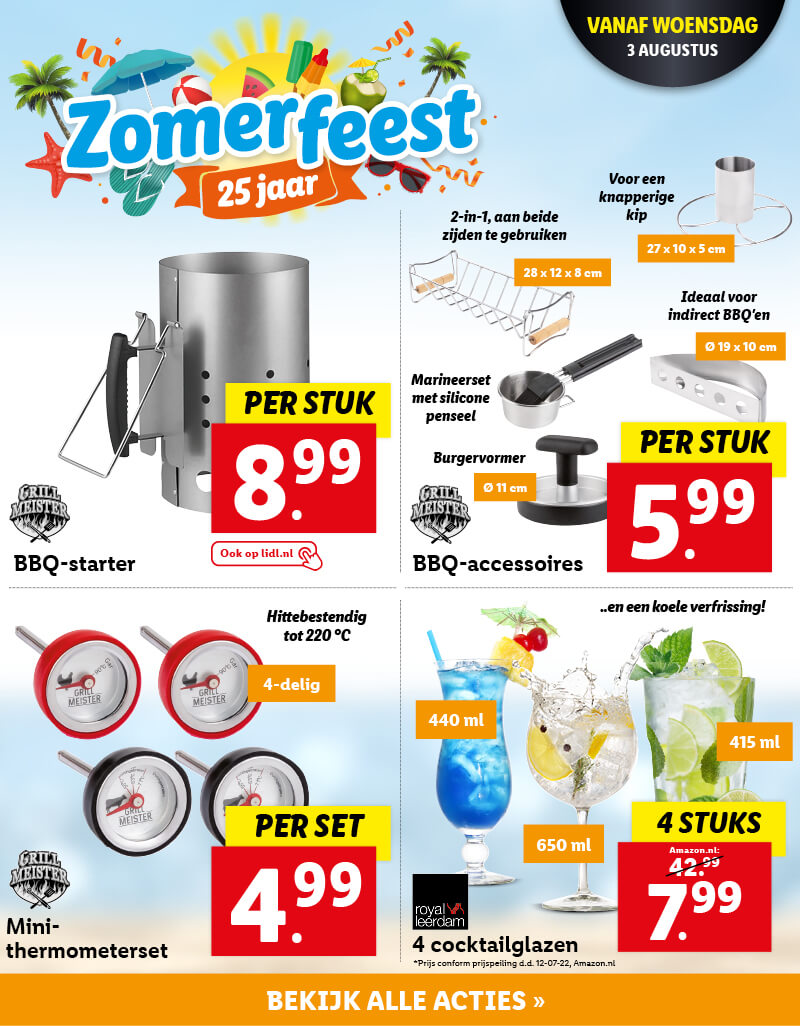 Zomerfeest met de BBQ