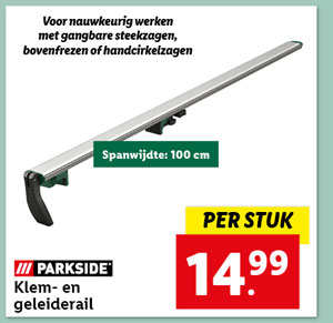 Parkside Klem- en geleiderail