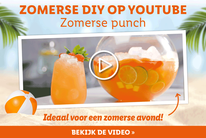 DIY op Youtube - Zomerse punch