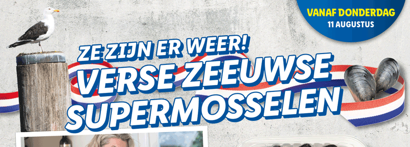 Verse Zeeuwse supermosselen