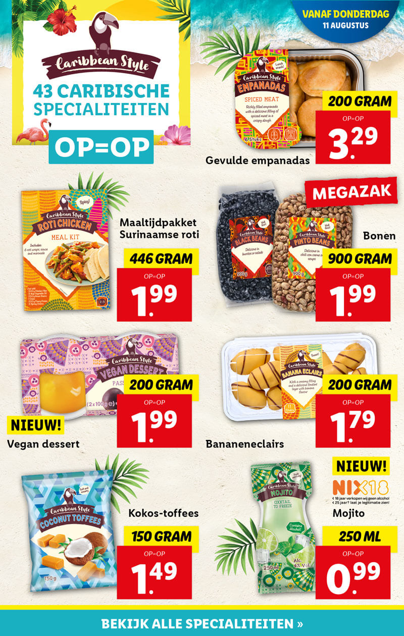 43 Caribische specialiteiten