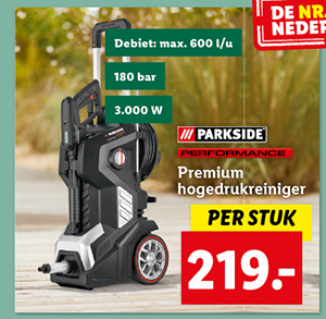PARKSIDE PERFORMANCE® Premium hogedrukreiniger 180 bar