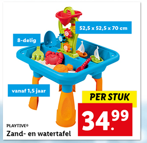 Playtive Zand- en watertafel