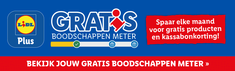 Lidl Plus - Boodschappenmeter