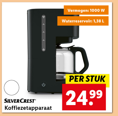 Silvercrest Koffiezetapparaat