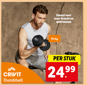 Crivit Dumbbell 10 kg